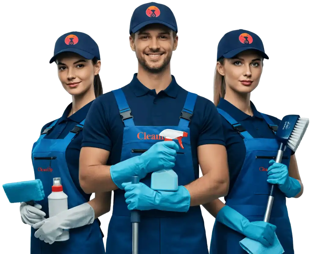 уборщики компании CleanOk